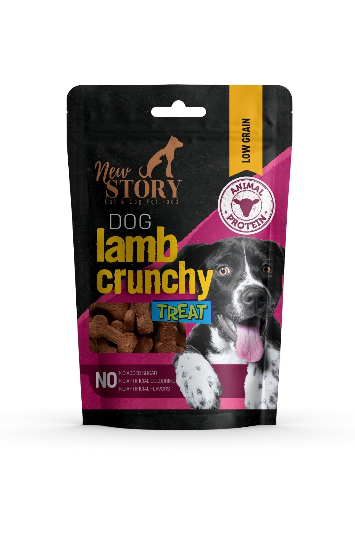 New Story Dog Lamb Crunchy 80 Gr. | Kuzu Etli Köpek Ödül Maması 