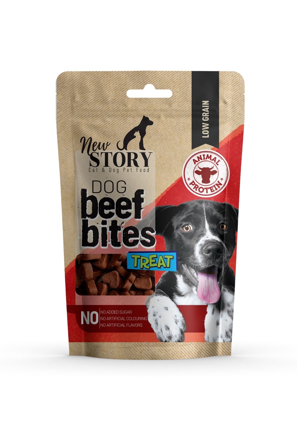 New Story Dog Beef Bites 80 Gr. | Biftekli Köpek Ödül Mamalası