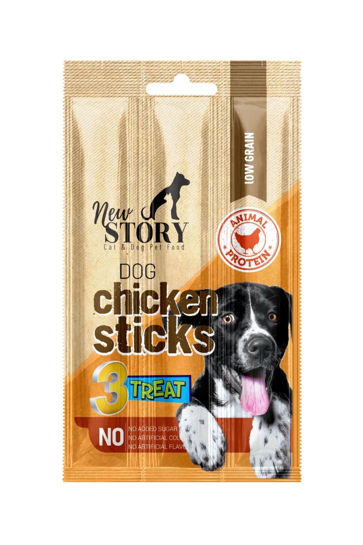 New Story Dog Chicken Stick 3 x 11 Gr | Tavuklu Çubuk Köpek Ödül Maması