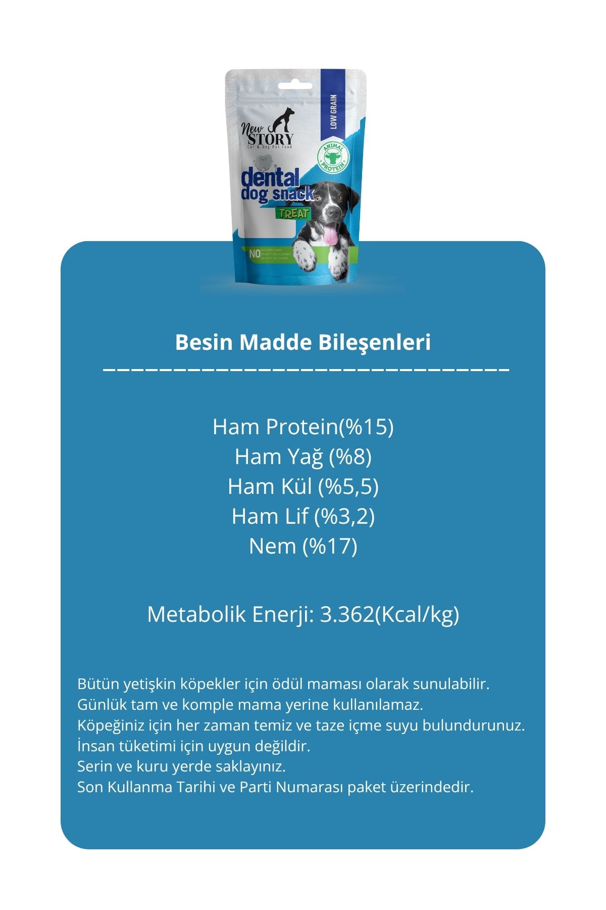New Story Dog Dental 80gr | Dental Köpek Atıştırmalığı
