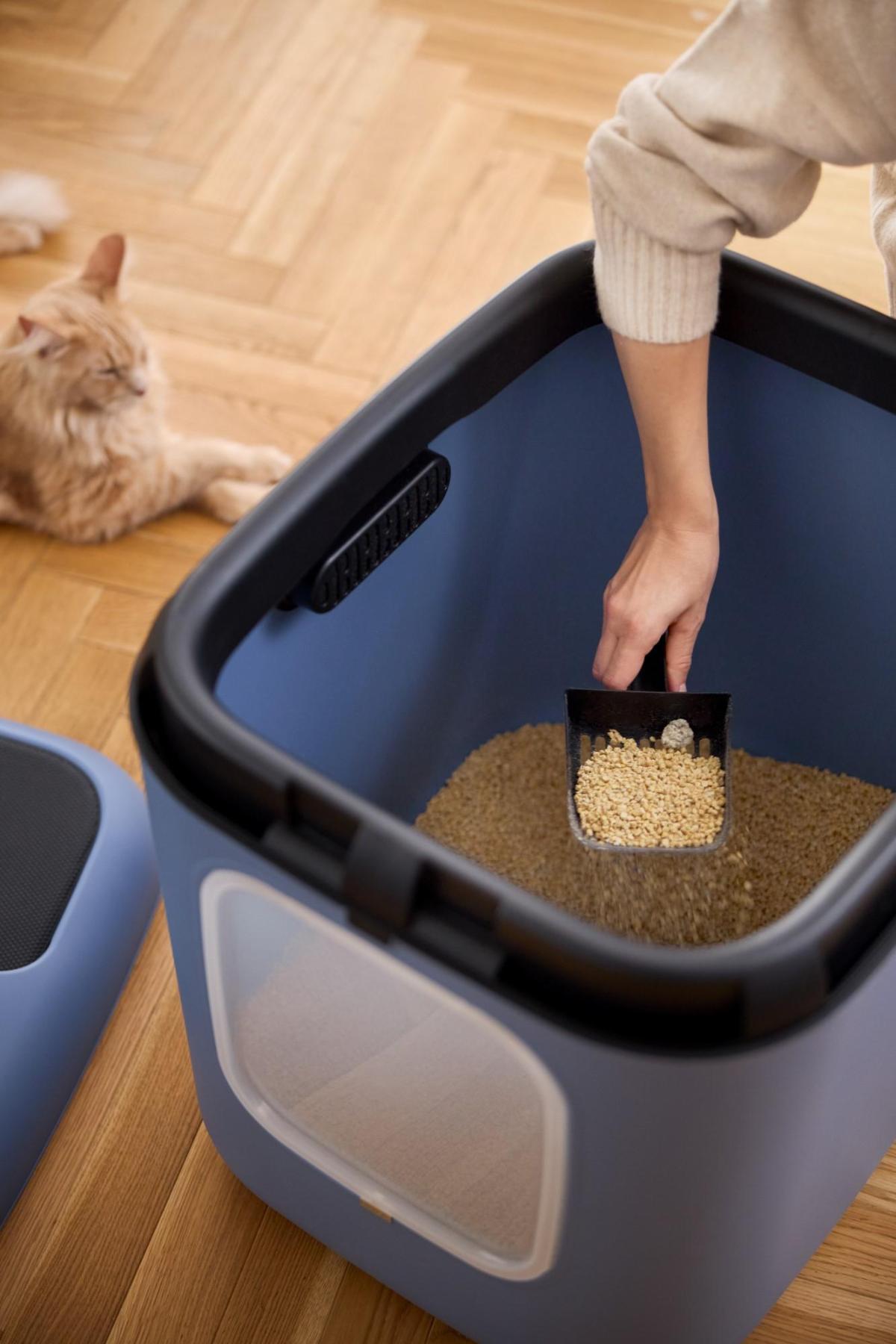 Biala XL Kedi Tuvaleti – Büyük Kediler ve Çok Kedili Evler İçin İdeal