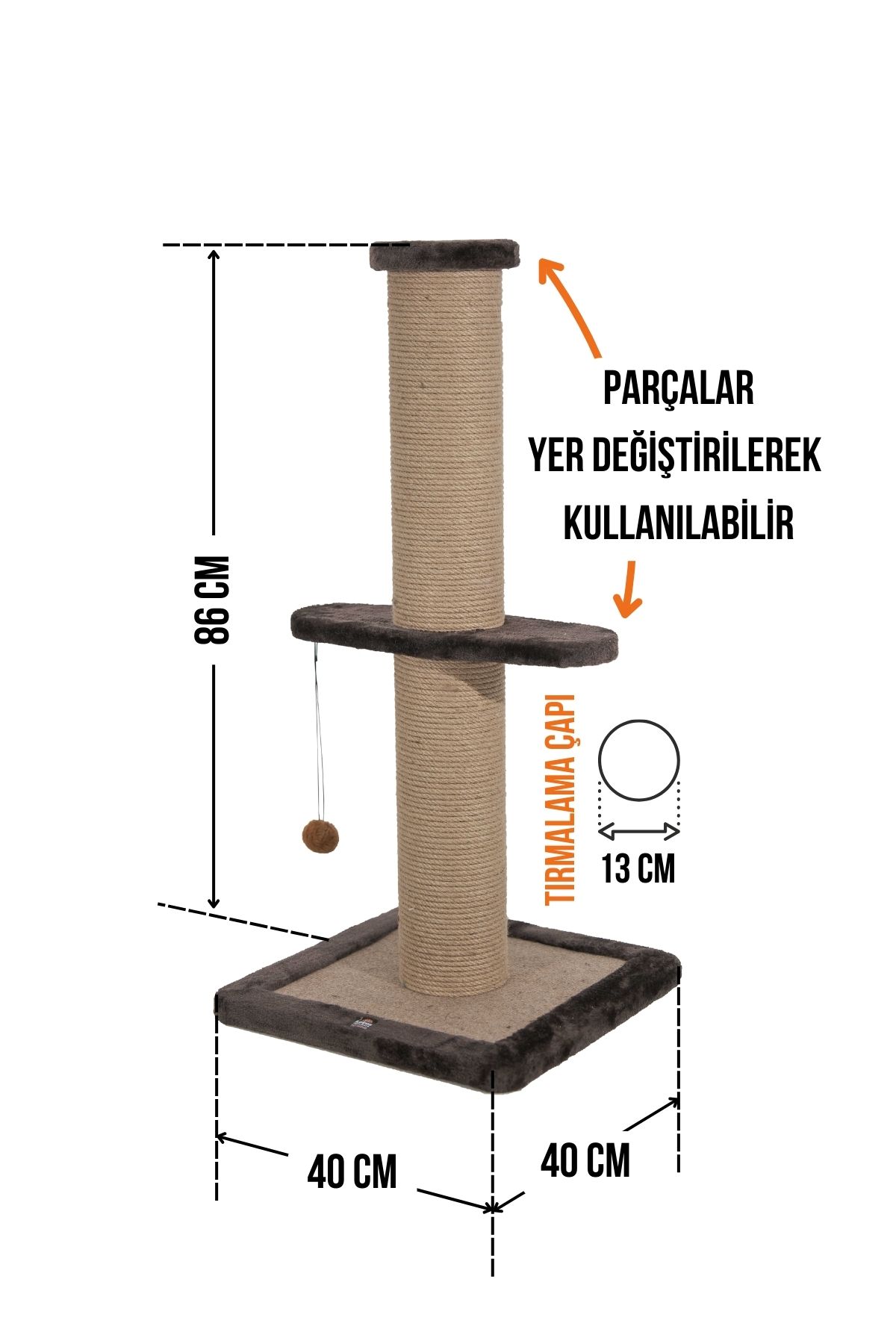 Tekli Tırmalama No3 (86 cm)
