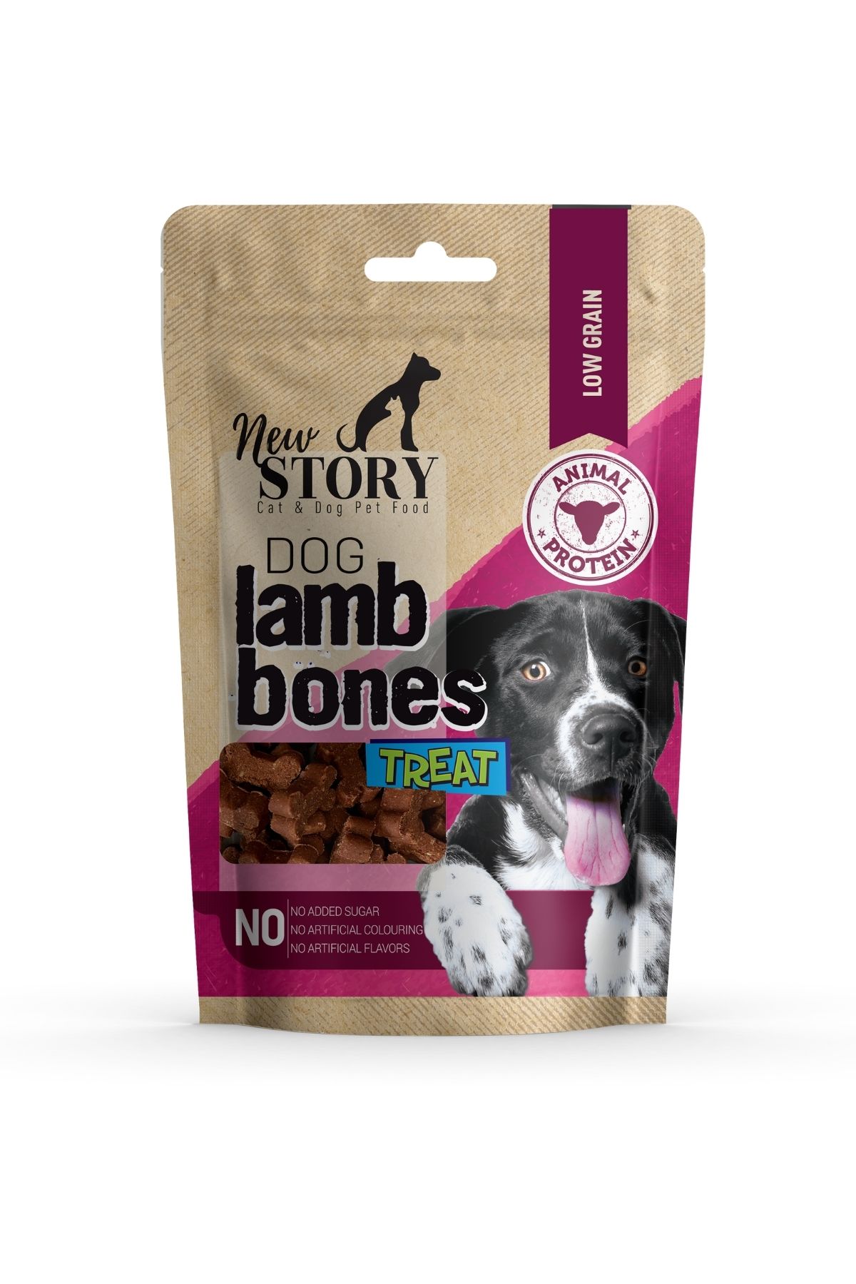 New Story Dog Lamb Bones 80 Gr. | Kuzu Etli Köpek Ödül maması