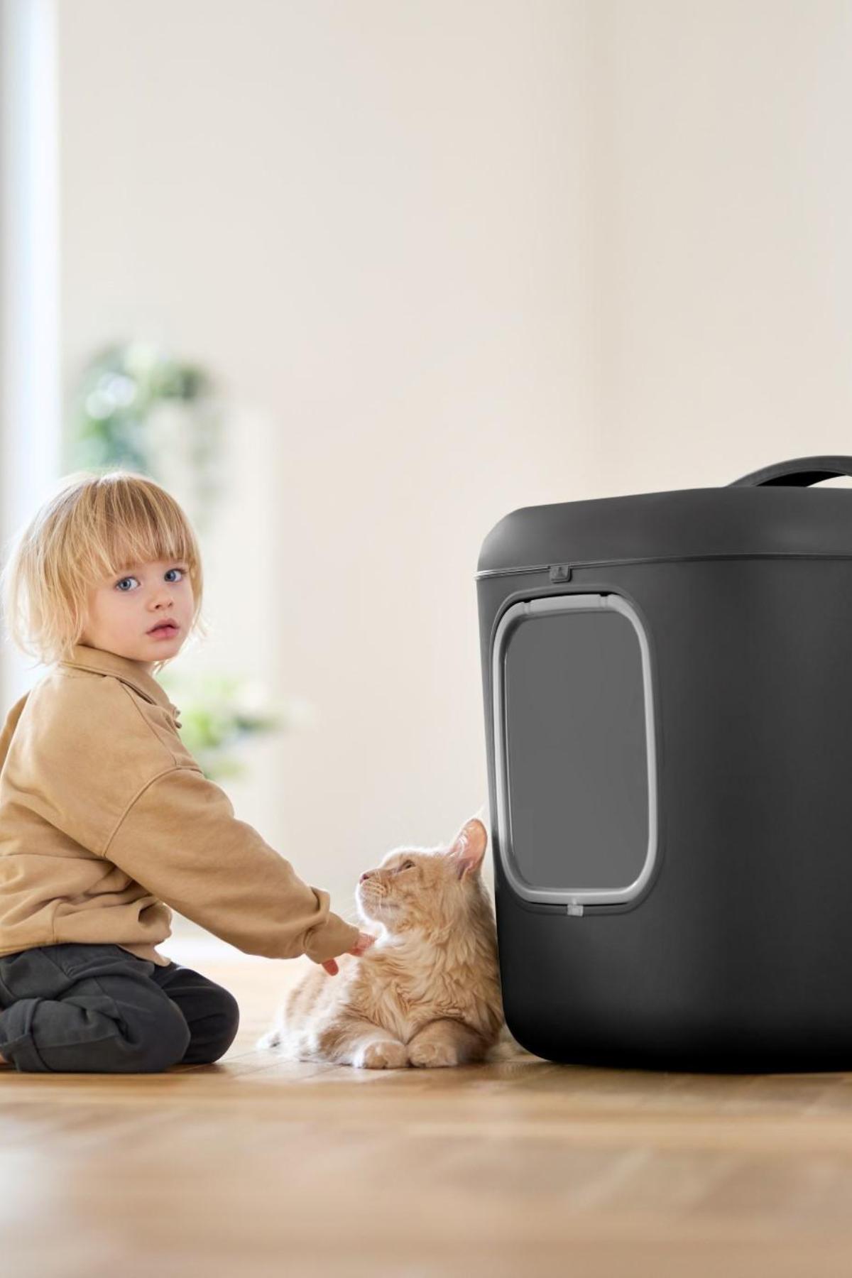 Biala XL Kedi Tuvaleti – Büyük Kediler ve Çok Kedili Evler İçin İdeal
