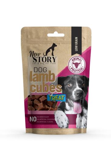 New Story Dog Lamb Cubes 80 Gr.