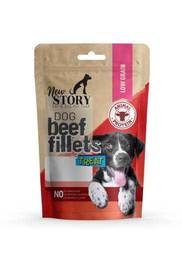 New Story Dog Beef Fillets 80 Gr. 