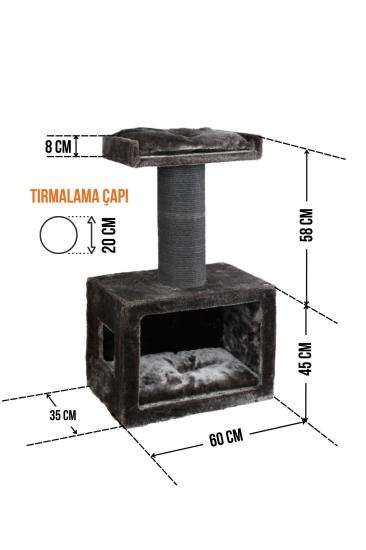 Palma | Tırmalamalı Kedi Evi