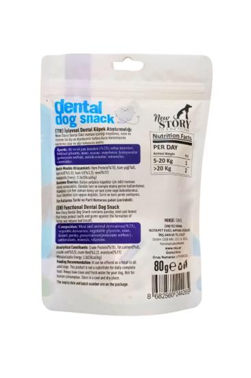 New Story Dog Dental 80gr | Dental Köpek Atıştırmalığı