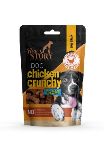 New Story Dog Chicken Crunchy 80 Gr 