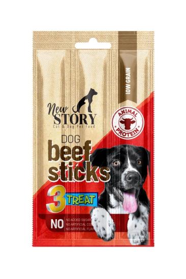 New Story Dog Beef Stick 3 x 11 Gr. 