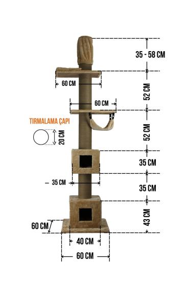 Münih | Tırmalamalı Kedi Evi