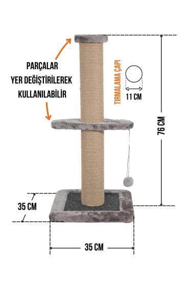 Tekli Tırmalama No2 (76 cm)