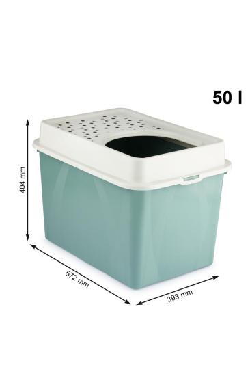 Eco Berty Üstten Girişli Kedi Tuvaleti